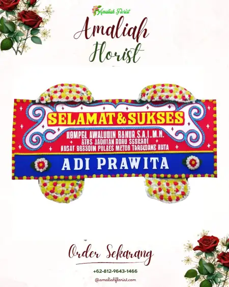 Papan Bunga Ucapan Selamat Makartitama